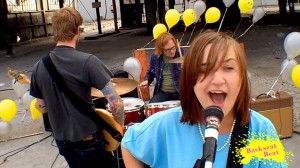 Sierra Frost Rocking out with the Downer Party