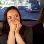 Jaime Lee, Michael, and Jesse communicate via CB radio