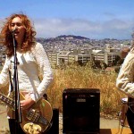 Sami & Hannah of the SHE'S harmonize